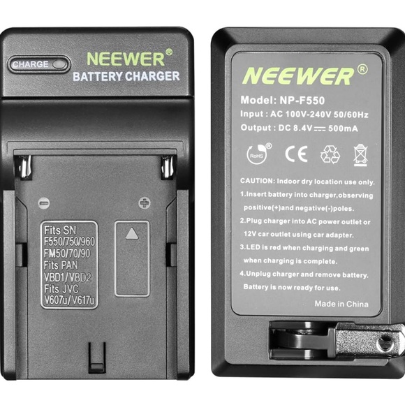 NEEWER 2 Pack NL660 Bi-Color 660 LED Light & Stand Kit + 4 Battery Packs - Picture 4 of 7